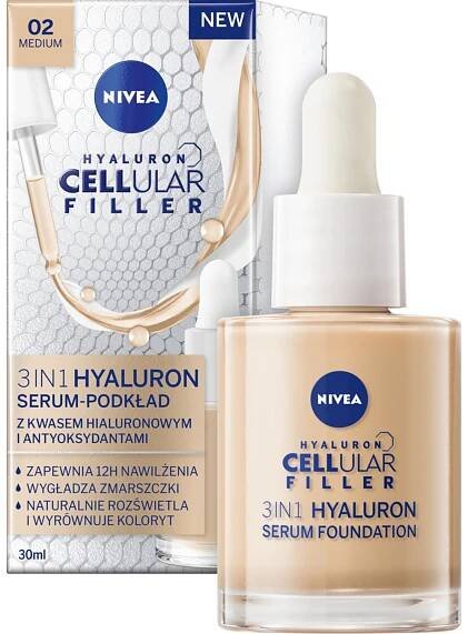Sérum – podkladová báze NIVEA HYALURON CELLULAR FILLER