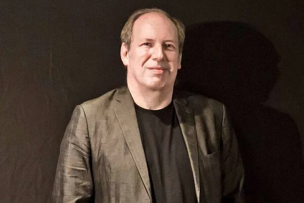 German composer, music producer and musician Hans Zimmer poses during a press conference about his show 'The World of Hans Zimmer' at the Mercedes-Benz Arena on April 29, 2018 
