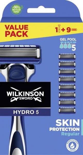 Wilkinson Sword Hydro 5 Skin Protection Regular + 9 hlavic od 411 Kč