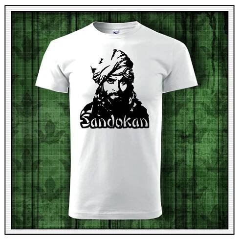 Vtipné unisex tričko Sandokan