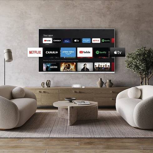 Thomson Google TV Streaming Box Plus 270 White (4K) | 270W