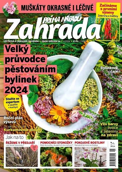Časopis Zahrada prima napadu 1/2024