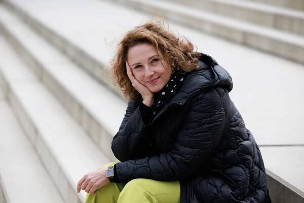 Herečka Zuzana Mauréry. 
