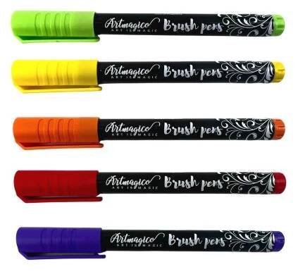 Artmagico Brush pens fixy akrylové