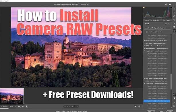 My Best Free Camera RAW Presets