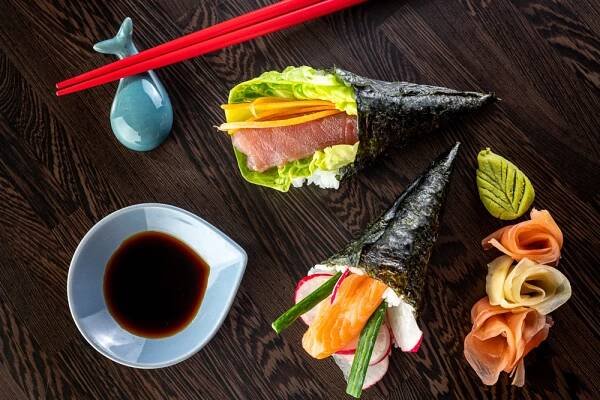 Recept na Temaki sushi