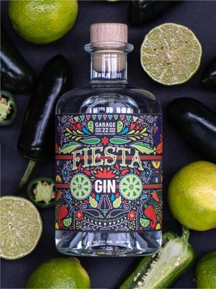 Garage22 Fiesta Gin 42 % 0,5 l