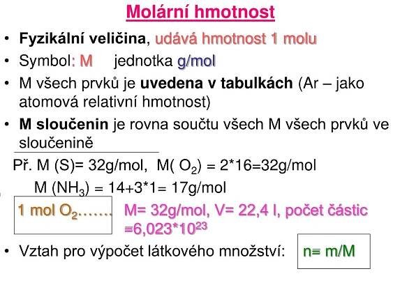 PPT - Látkové množství PowerPoint Presentation, free download - ID:3826544