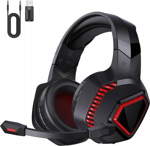 GAMING HEADSET Bezdrátová Sluchátka pro PS5 PS4 PC Switch Mac