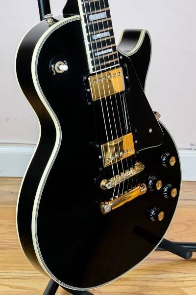 Gibson Les Paul Custom 1972 Ebony – Gilded Guitars