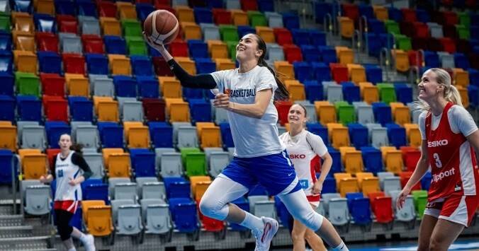 Silná generace a příznivý los. Basketbalistka Hamzová v brněnské skupině mistrovství Evropy cílí na postup