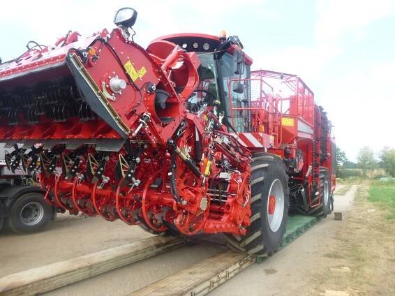 Another lot of Holmer harvesters to Turkey – LIVO LOGISTICS
