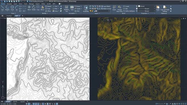 ZWVectorization Tool - převod mapy na DWG soubor