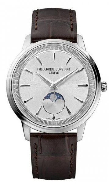 Frederique Constant Classics Moneta Moonphase Quartz 37mm Ref. FC-206S3S6