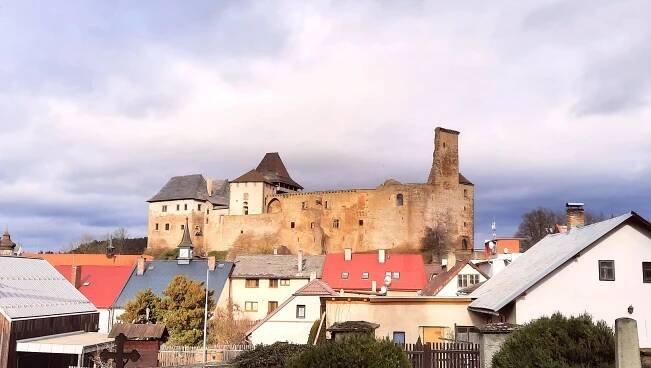 Fotografie - Pozdně gotický hrad Lipnice v Lipnici nad Sázavou - 29.01.2025