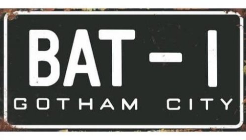 815 cedula usa znacka Bat gotham city