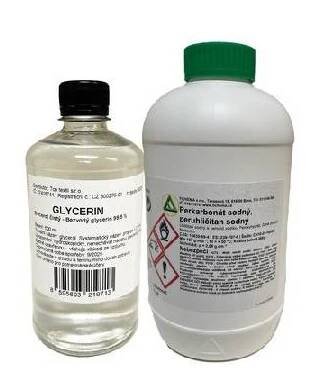 Top textil Perkarbonát sodný 1kg + Glycerín 500ml