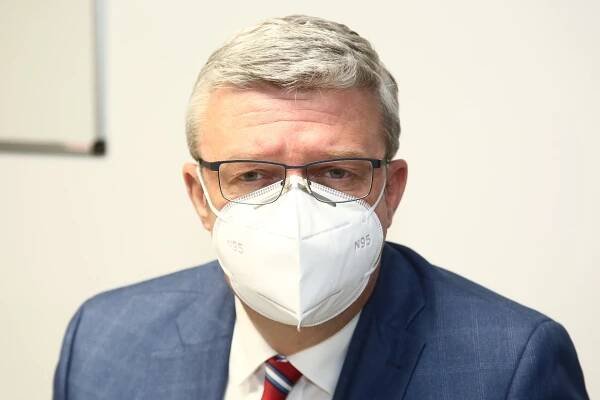 Ministr průmyslu a obchodu Karel Havlíček