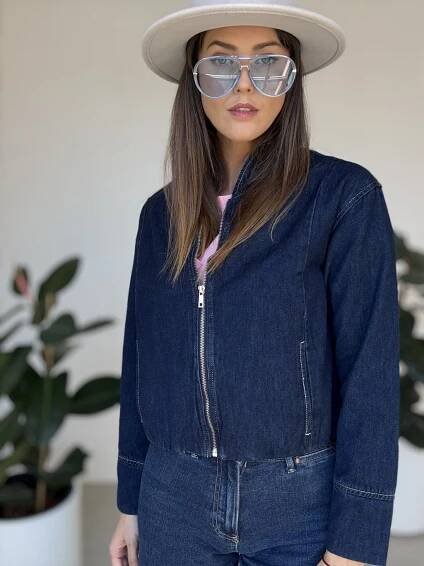 Denim bomber bunda