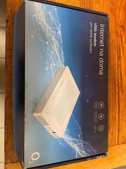 Modem VDSL O2 ZTE H267A - Komponenty pro PC