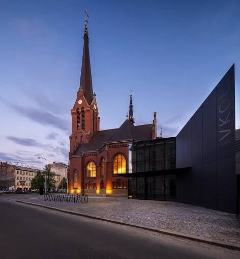 Červený kostel VKOL v Olomouci – místo kultury, setkávání, vzdělávání.