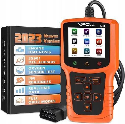 Diagnostický adaptér do auta K88 OBD2 VPOW