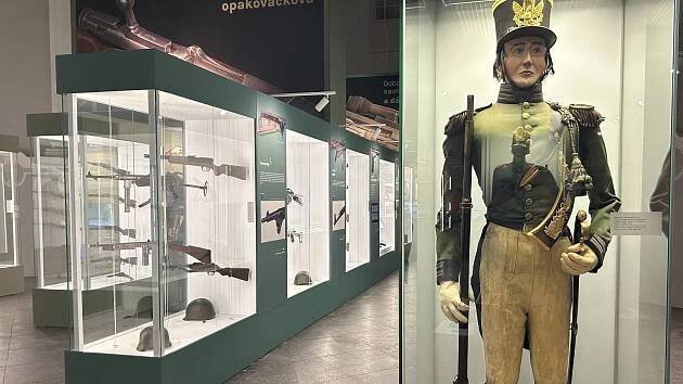 V Olomouci začala velká unikátní výstava palných zbraní. Podívejte se