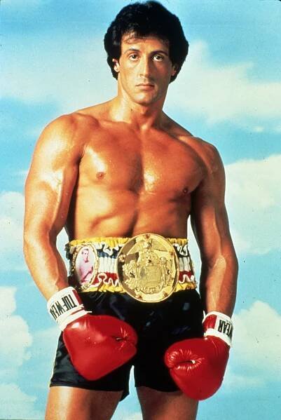 Sylvester Stallone jako Rocky