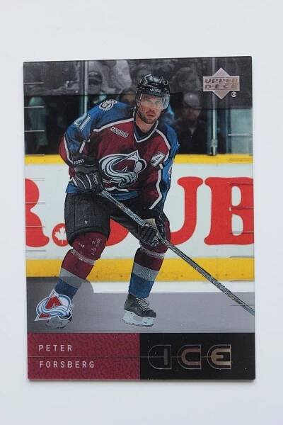 Peter Forsberg UD ICE - Hokejové karty