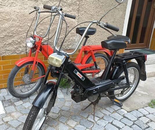 2x Moped JAWA Babetta 207 - 207/500 a 207/356A