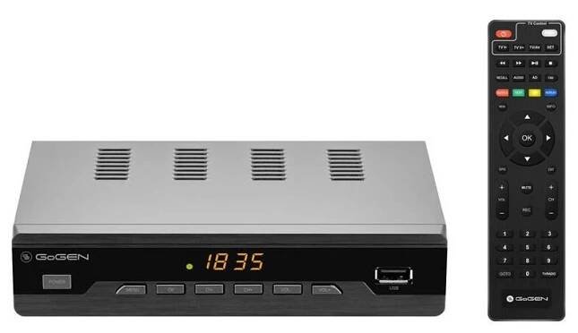 Set-top box GoGEN DVB 282 T2 PVR černý