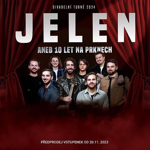 Jelen - 8. února 2024, 19:00 @ Škoda Muzeum, Mladá Boleslav