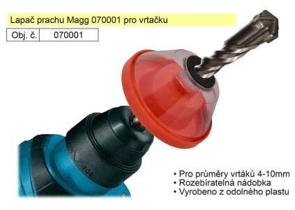 070001_Lapač prachu Magg 070001 pro vrtačku
