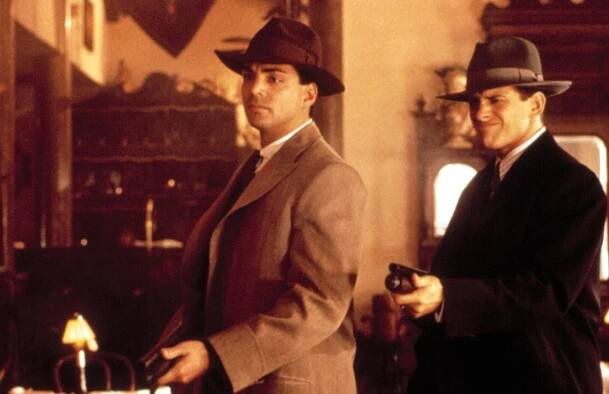 Mobsters actor Richard Grieco has now embraced a longer hairstyle and trendy stubble