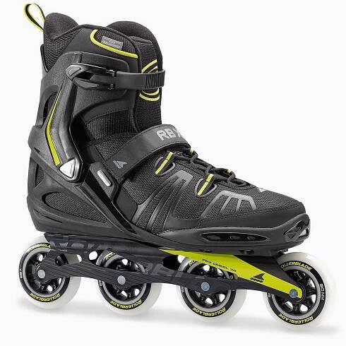 Pánské kolečkové brusle Rollerblade RB XL black/yellow
