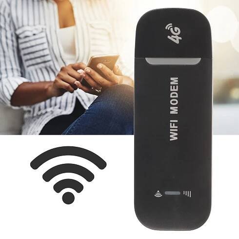 Přenosný modemový router Wifi 4G LTE USB na SIM kartu Váha výrobku včetně jednotkového obalu 0.05 kg