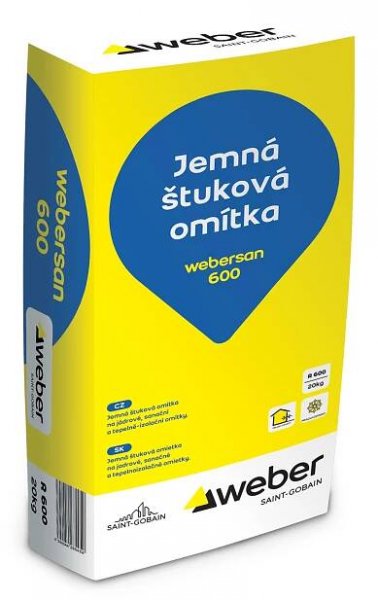 Weber SG Weber.san Sanační omítka 600 20 kg