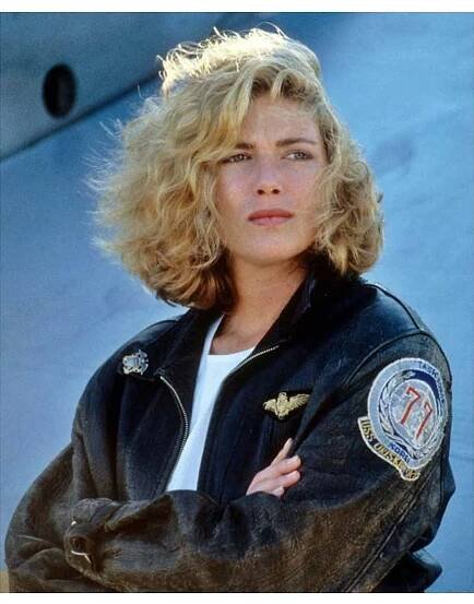 Charlie Kelly Mcgillis Top Gun Jacket