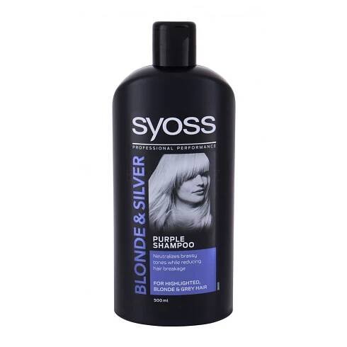 Syoss Blonde & Silver Purple Shampoo Šampony pro ženy | ELNINO.CZ