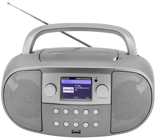 soundmaster SCD7600TI SCD7600TI internetové stolní rádio, DAB+, FM, internetové, CD, USB, Bluetooth, Wi-Fi, internet, vč