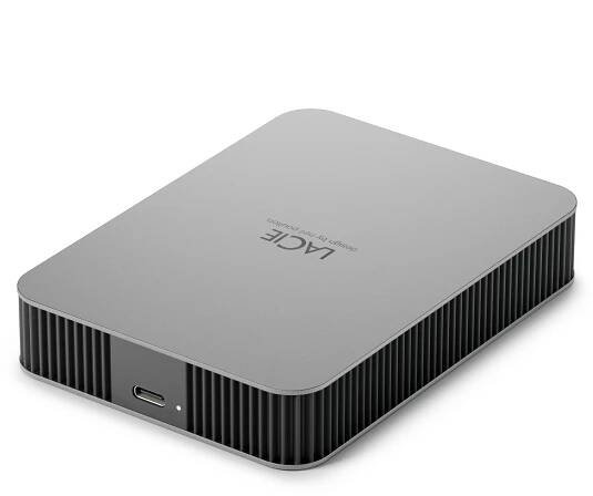 LaCie Mobile Drive v2 4TB Silver