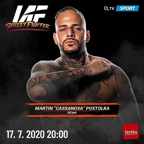 MMA zápasník Martin Postolka.