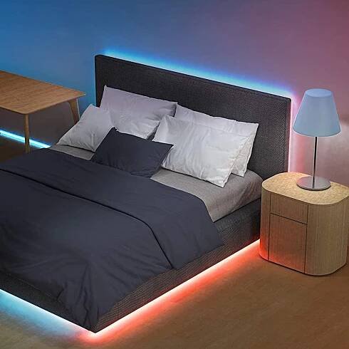 Barevný LED pásek s Bluetooth a dálkovým ovládáním RGB 5m