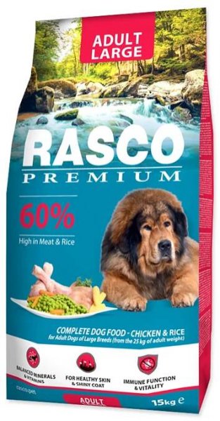 RASCO Dog Premium Adult Large Breed 15kg