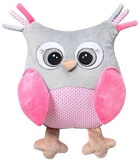 Přítulka pro miminka Plyšák Sova Plyšák růžová Babyono