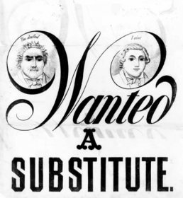wanted substitute enrollment act draft riots 1863