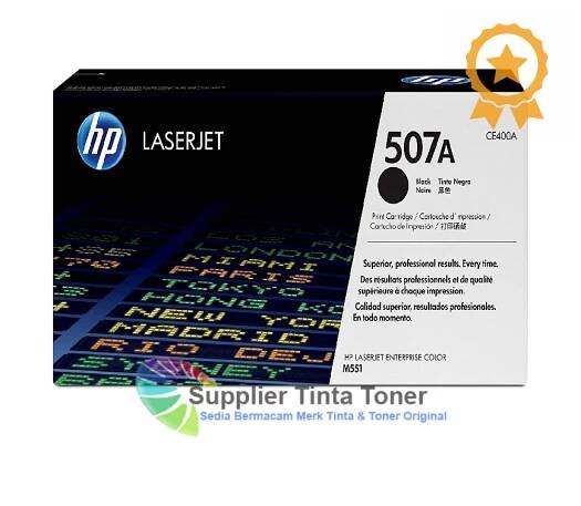 Jual Toner HP LaserJet 507A Black (CE400A) Original Harga dan Spesifikasi