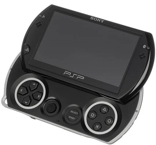 Sony PlayStation Portable Go (zdroj: Evan Amos / Wikipedia)
