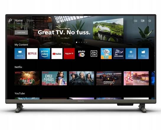 SMART TV PHILIPS 24PHS6808 24 PALCŮ LED HDR 3xHDMI USB WiFi PILOT