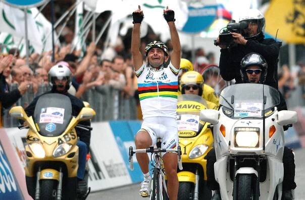 Dúhový dres Paolo Bettini 